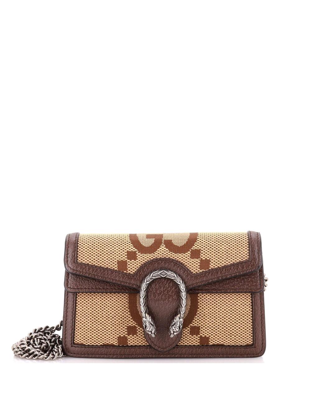 Gucci Dionysus Bag Jumbo Gg Canvas #377680G10B